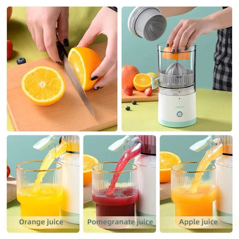 Fresh Fruit Juicer Anytime, Anywhere! عصارة الفواكه الطازجة 🍊🍎