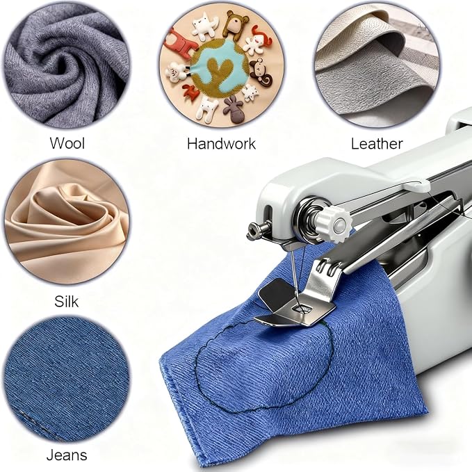 🧵 Portable Stitching Machine | ماكينة خياطة محمولة